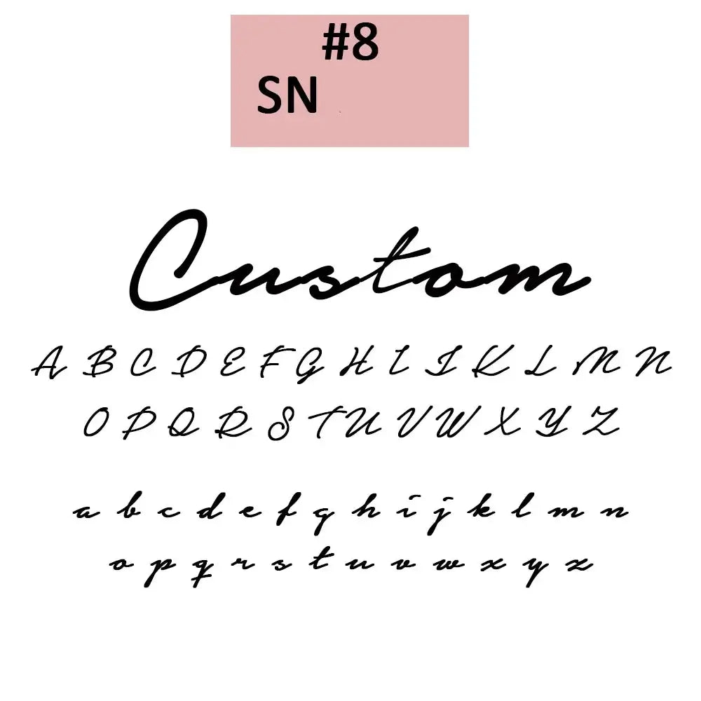 Personalized Stainless Steel Name Necklace